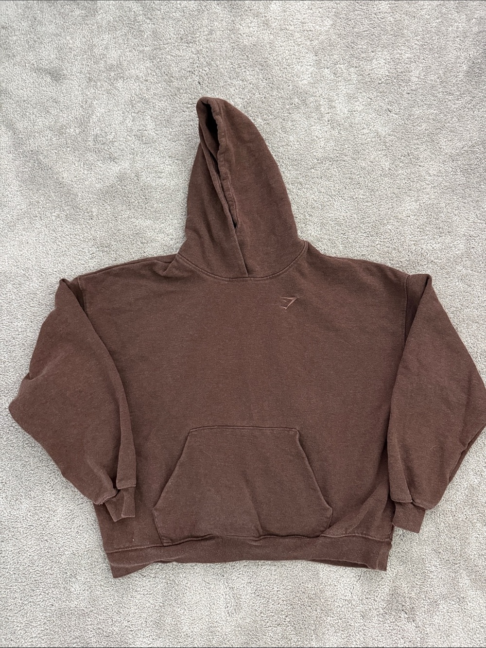Gymshark brown hoodie